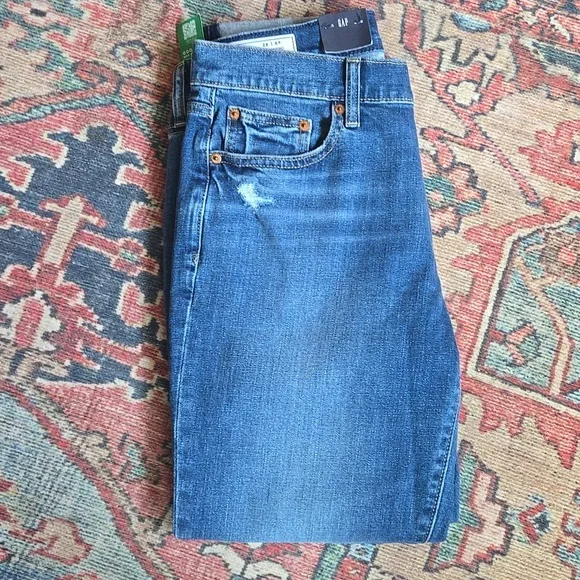 Gap Girlfriend Mid Rise Jeans NWT - Picture 5 of 8